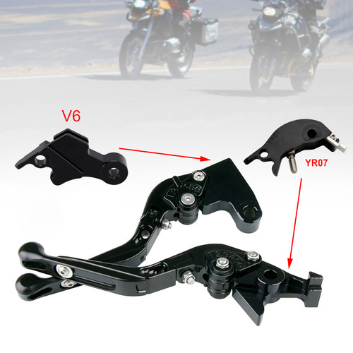 2024-2025 YAMAHA MT-09 MT-09SP Adjustable Folding Extendable Racing Brake & Clutch Levers Black Generic