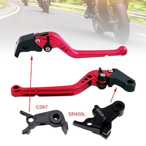 2024-2026 VOGE DS900X 900DSX Racing Brake & Clutch Levers Red Generic
