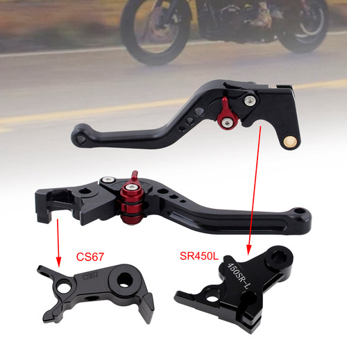 2024-2026 VOGE DS900X 900DSX Short Clutch Brake Lever Black Generic