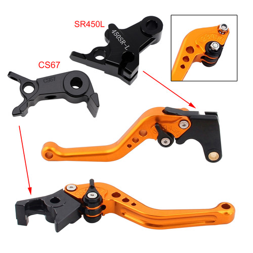 2024-2026 VOGE DS900X 900DSX Short Clutch Brake Lever Gold Generic