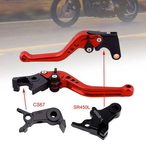 2024-2026 VOGE DS900X 900DSX Short Clutch Brake Lever Red Generic