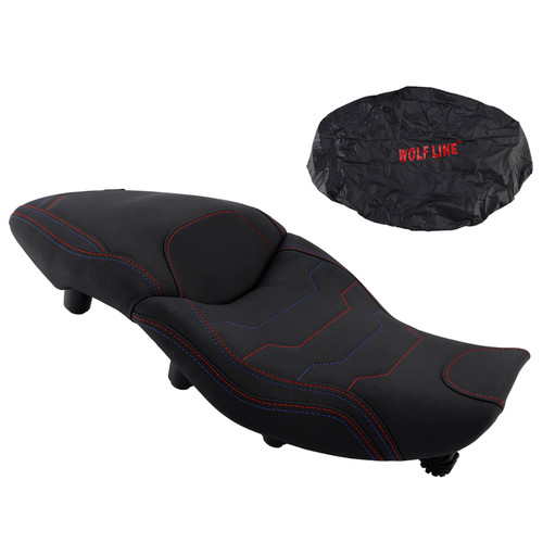 2020-2024 BMW S1000XR Rider Passenger Seat Front Rear Cushion -20mm Black Generic