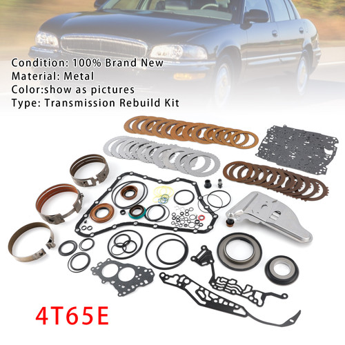 1997+ Chevrolet Buick Transmission Master Rebuild Kit W/ Filter Bands Complete 4T65E Generic