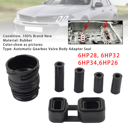 BMW X1 X3 X5 Z4 ZF 6PCS Automatic Gearbox Valve Body Adapter Seal 24347588725 Generic
