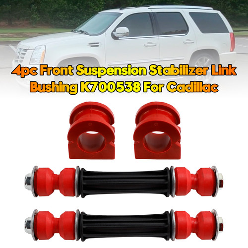 2007-2019 Cadillac Escalade 4pc Front Suspension Stabilizer Link Bushing K700538 Generic