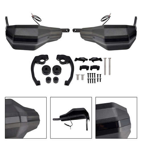2023 Honda XL750 Transalp Motorcycle Protector Hand Guards Black Generic