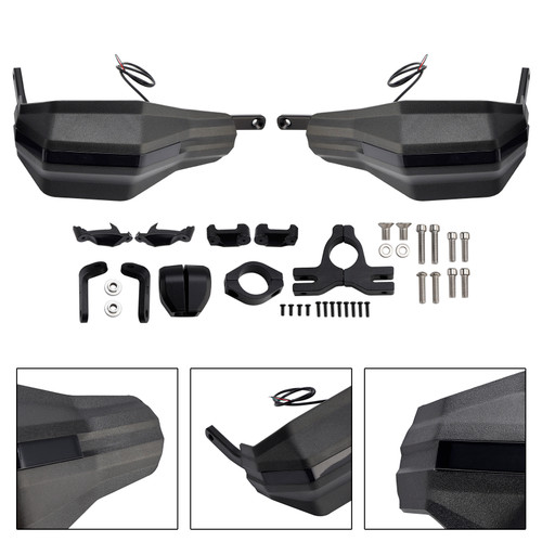 2024-2025 SCRAMBLER 400 X Motorcycle Protector Hand Guards Black Generic