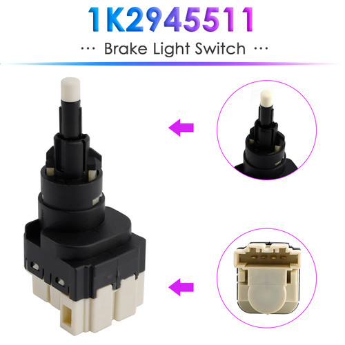 2004-2015 VW Caddy III Brake Light Switch 1J0945515 Generic