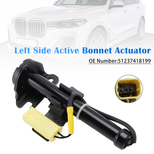2017-2020 BMW X5 X6 X7 G05 G06 G07 Left Side Active Bonnet Actuator 51237418199 Generic