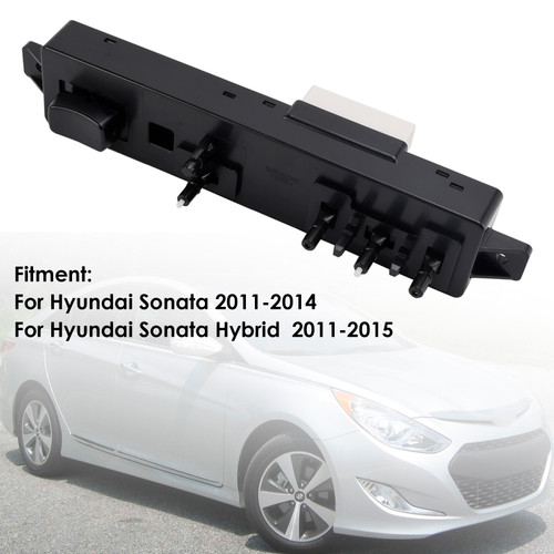 2011-2015 Hyundai Sonata Hybrid Front Left Power Seat Switch 881913S100RY Generic