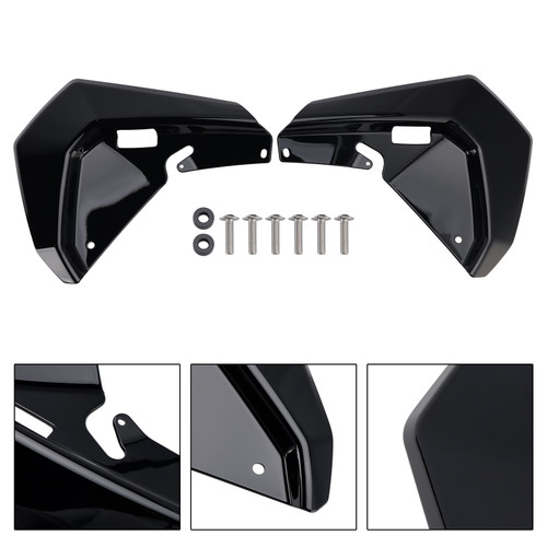 2024-2025 BMW R1300GS Windshield Plate Side Panels Black Generic