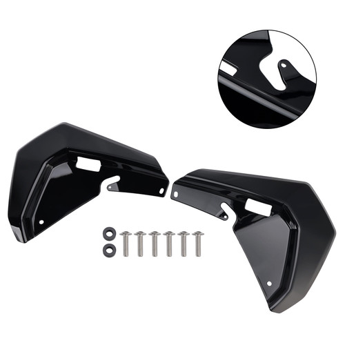 2024-2025 BMW R1300GS Windshield Plate Side Panels Black Generic