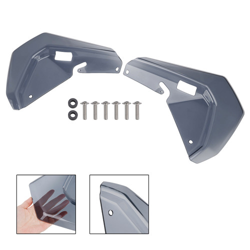 2024-2025 BMW R1300GS Windshield Plate Side Panels Gray Generic