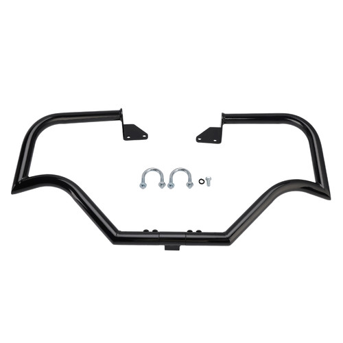 2006-2017 Wide Glide FXDWG Engine Guard Crash Bar Frame Protector Bumper Black Generic