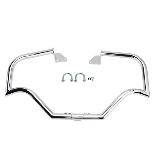 2006-2017 Wide Glide FXDWG Engine Guard Crash Bar Frame Protector Bumper Chrome Generic