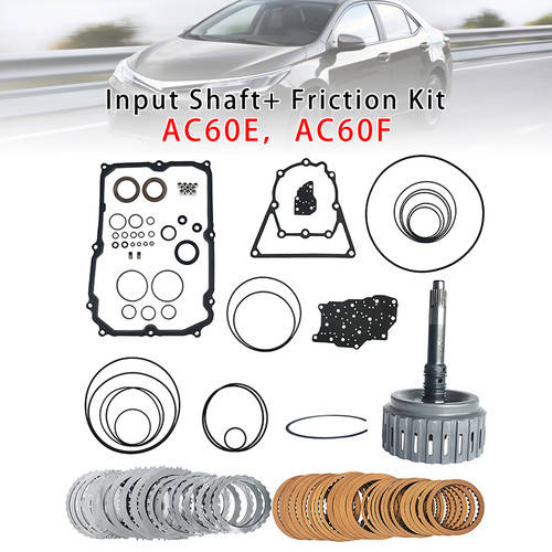 2015-onward Toyota 2.7L AC60E/F Transmission C1 Clutch Drum With Input Shaft Friction Kit Generic