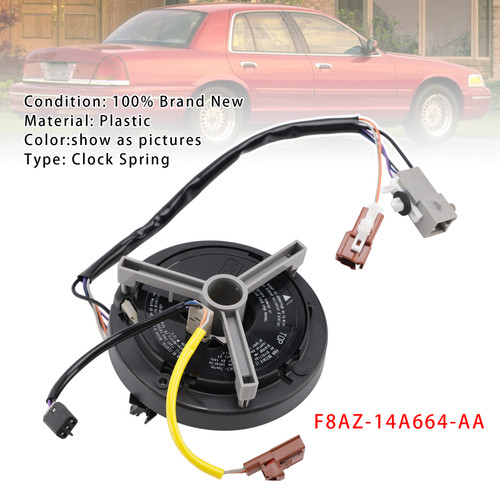 1998-2000 MERCURY GRAND MARQUIS Clock Spring F8AZ-14A664-AA Generic