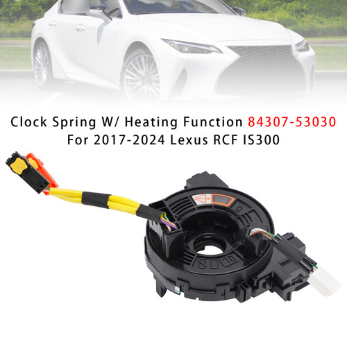 2016-2024 Lexus IS300 IS350 Clock Spring W/ Heating Function 84307-53030 Generic