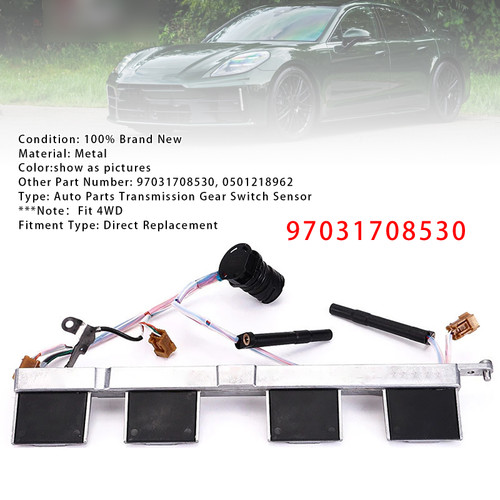 Porsche Panamera 4WD Transmission Systems PDK Gear Switch Sensor 97031708530 Generic