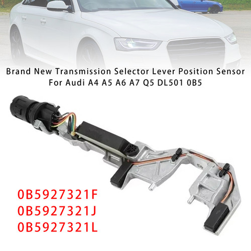 2007-2016 Audi A4 A5 A6 A7 Q5 Transmission Selector Lever Position Sensor 0B5927321H Generic