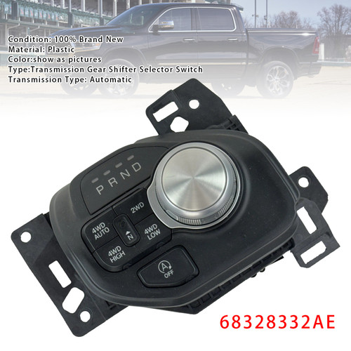 2019-2020 Dodge Ram 1500 4WD Transmission Gear Shifter Selector Switch 68328332AE Generic