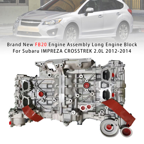 2012-2014 Subaru IMPREZA CROSSTREK 2.0L FB20 Engine Assembly Long Engine Block Generic