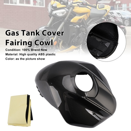 2023-2025 Triumph Street Triple 765 R/RS Gas Tank Cover Fairing Cowl Carbon like Generic