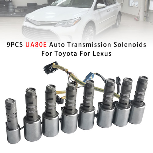 2016-up Toyota Avalon 9PCS UA80E Auto Transmission Solenoids Generic