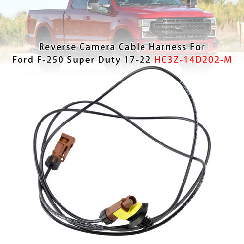 2017-2022 Ford F-250 F-350 Reverse Camera Cable Harness HC3Z-14D202-M Generic