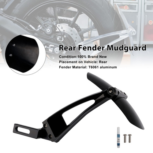 2023-2025 Triumph Speed 400 Rear Fender Mudguard Black Generic