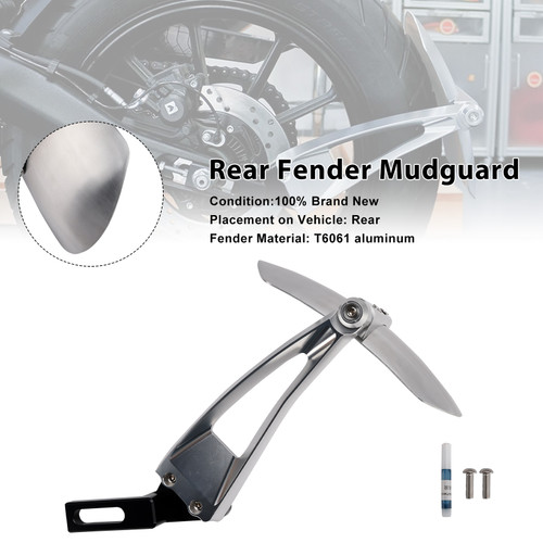 2017-2025 Triumph Bobber Rear Fender Mudguard Silver Generic