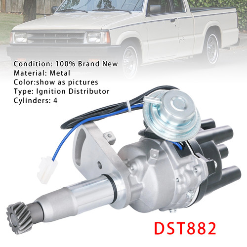 1987-1993 Mazda B2200 Ignition Distributor w/Cap & Rotor DST882 Generic