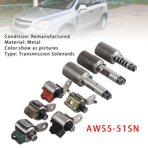 2007-2008 Suzuki XL-7 8PCS Transmission Shift Solenoids Valve AW55-51SN Generic