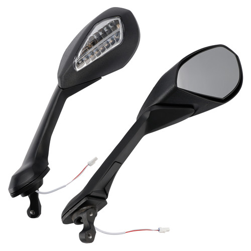 2017-2020 Ducati Supersport 939/ S Rear View Mirrors with Turn Signal Left and Right Black Generic