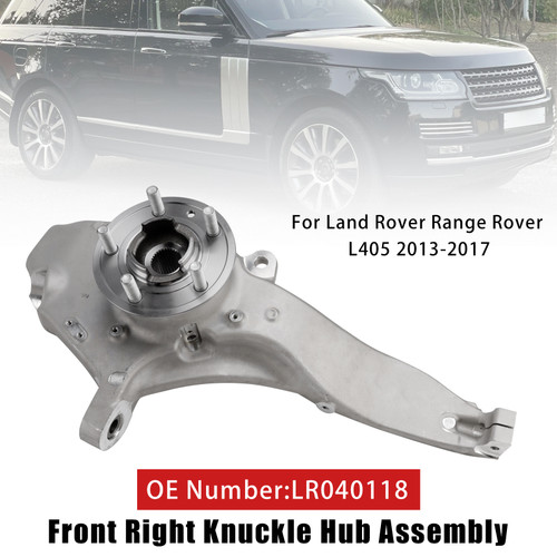 2013-2017 Land Rover Range Rover L405 Front Right Knuckle Hub Assembly LR040118 Generic