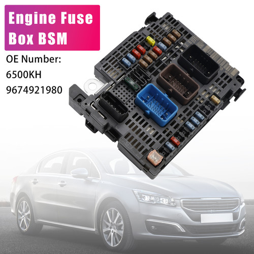 Peugeot 508 Citroen Engine BSM Control Unit Fuse Box 6500KH 9674921980 Z03 Generic