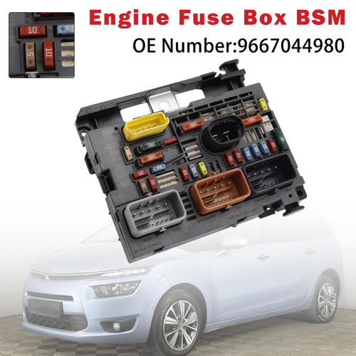 Citroen C4 Picasso C5 III C6 BSM Control Unit Fuse Box 9667044980 Generic