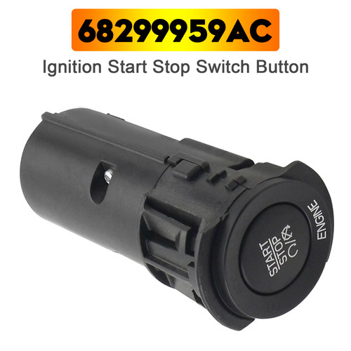 2011-2020 Dodge Journey Charger Durango Ignition Start Stop Switch Button 68299959AC Generic