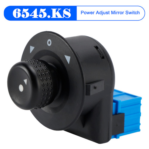 Power Adjust Mirror Switch 6545.KS for Peugeot Partner Citroen Berlingo C3