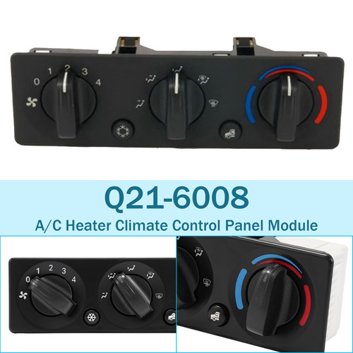 2009-2011 Peterbilt 387 HVAC A/C Heater Climate Control Panel Module Q21-6008 Generic