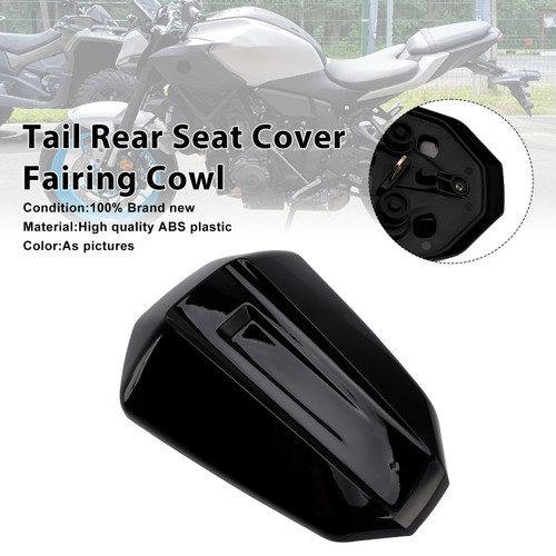 2025-2026 Yamaha MT-07 Tail Rear Seat Cover Fairing Cowl Black Generic