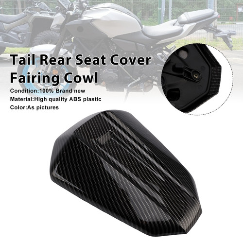 2025-2026 Yamaha MT-07 Tail Rear Seat Cover Fairing Cowl Carbon Generic