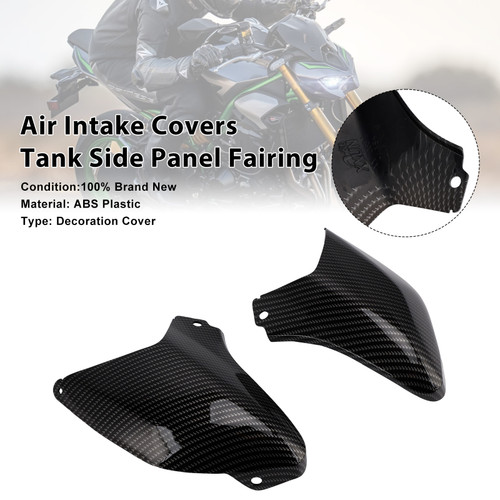 2025-2026 Kawasaki Z900 Air Intake Covers Tank Side Panel Fairing Carbon Generic