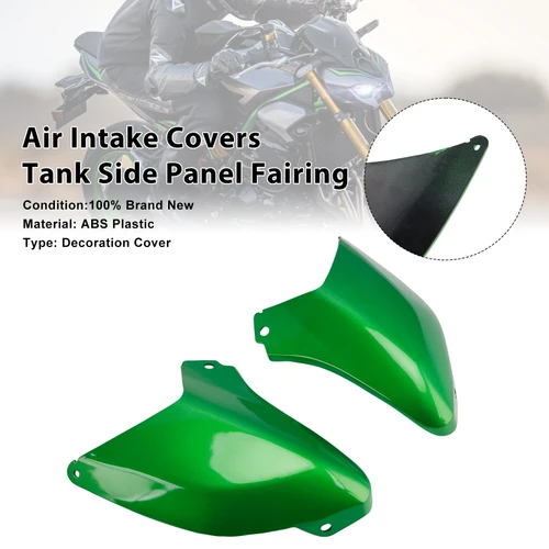 2025-2026 Kawasaki Z900 Air Intake Covers Tank Side Panel Fairing Green Generic