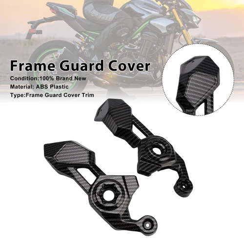 2025-2026 Kawasaki Z900 Frame Side Cover Panel Guard Fairing Carbon Generic