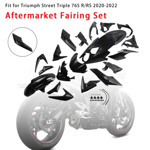 2020-2022 Triumph Street Triple 765 R/RS Aftermarket Fairing Set Generic