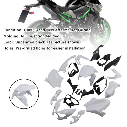 2020-2024 Kawasaki Z900 Aftermarket Fairing Set Generic