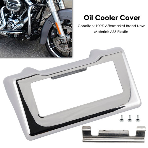 2011-2016 Harley Touring and Trike Oil Cooler Cover Chrome Generic
