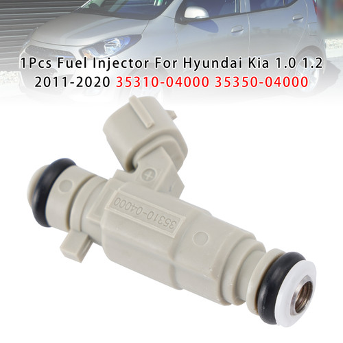 2011-2021 Hyundai i10 i20 II 1Pcs Fuel Injector 35350-04000 35310-04000 Generic