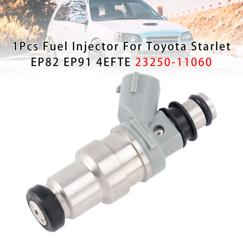 Toyota Starlet EP82 EP91 4EFTE 1Pcs Fuel Injector 23250-11060 Generic